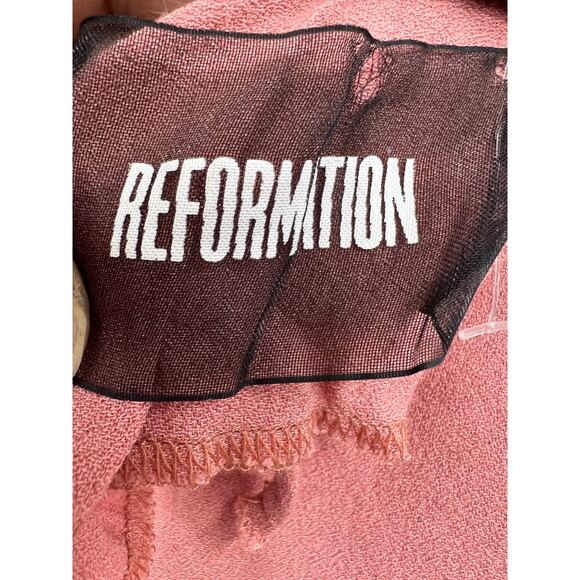 Reformation Women's Lightweight Casual Tank‎ Top Sleeveless Deep Pink Size S - Picture 2 of 7